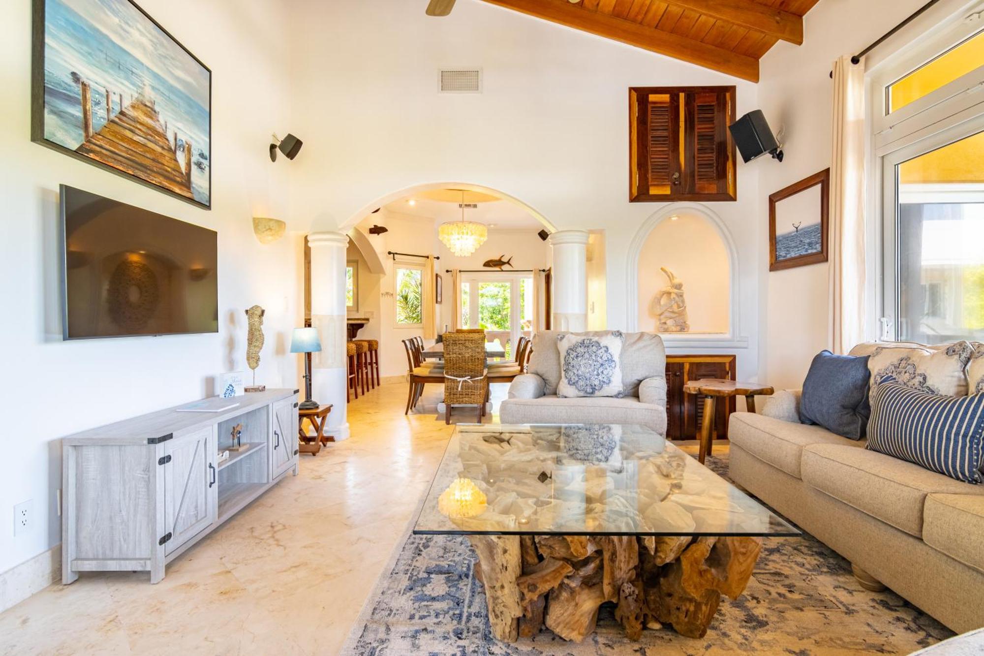 Belizean Cove Estates Luxury Beachfront Villa サン・ペドロ エクステリア 写真